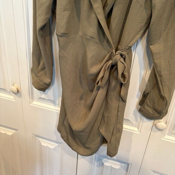 ASOS Green Dress Size 2 - Picture 4 of 8